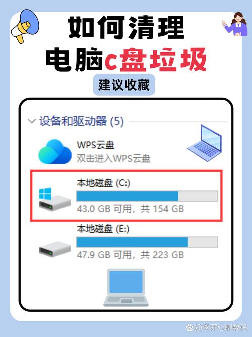 电脑如何清理c盘垃圾