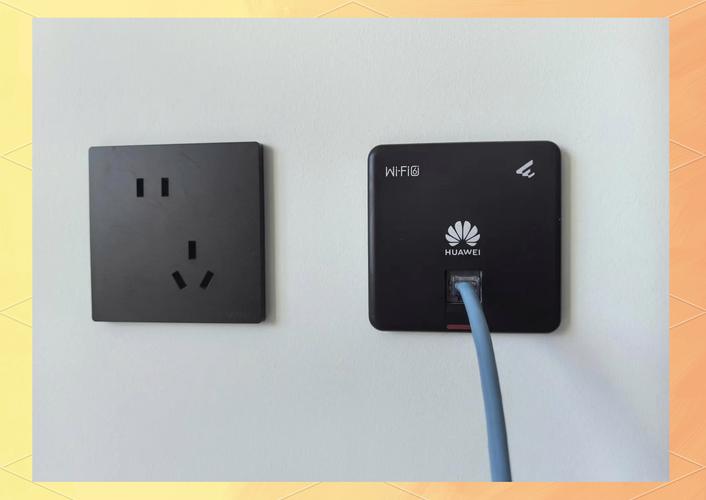 华为无线ap网线插哪个口