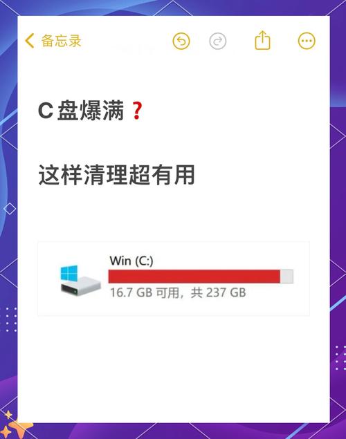 电脑系统c盘突然爆满怎么解决?