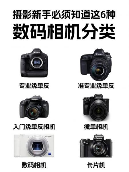 数码相机的种类包括