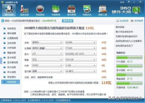 电脑一个小时多少电台式电脑平常正常使用一小时大概消耗多少度电