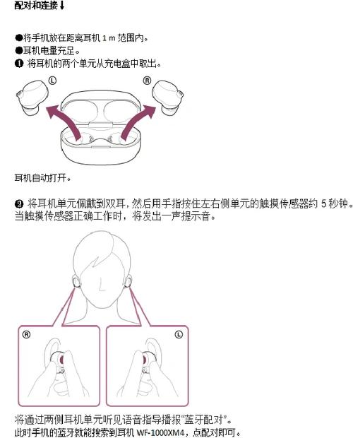 索尼wf1000xm蓝牙怎么连接?