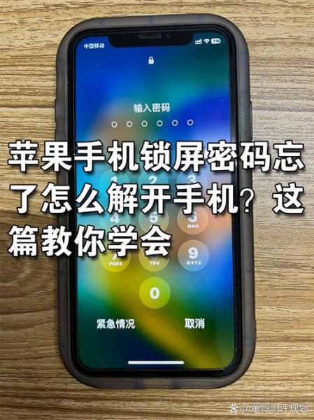 苹果五密码忘了怎么解锁